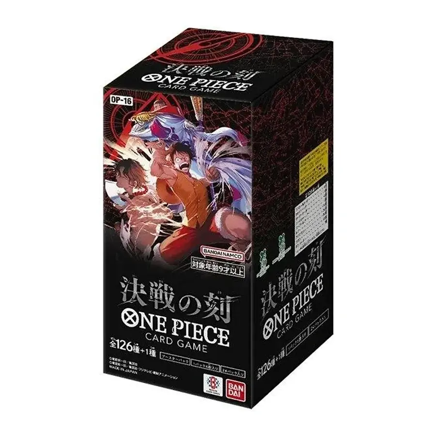 JAPAN OFFICIAL BANDAI One Piece - TCG - Card Game The Time of Battle [OP-16]