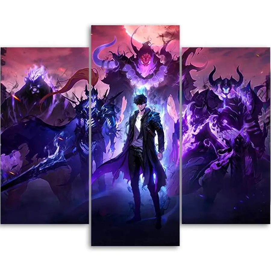 Solo Leveling Canvas Painting