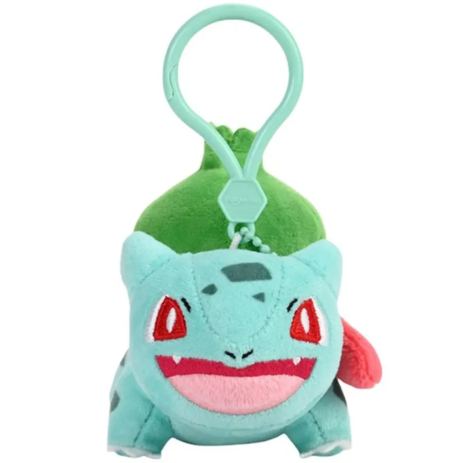 Official Pokemon Bulbasaur Heart Plush Keychain by Potdemiel