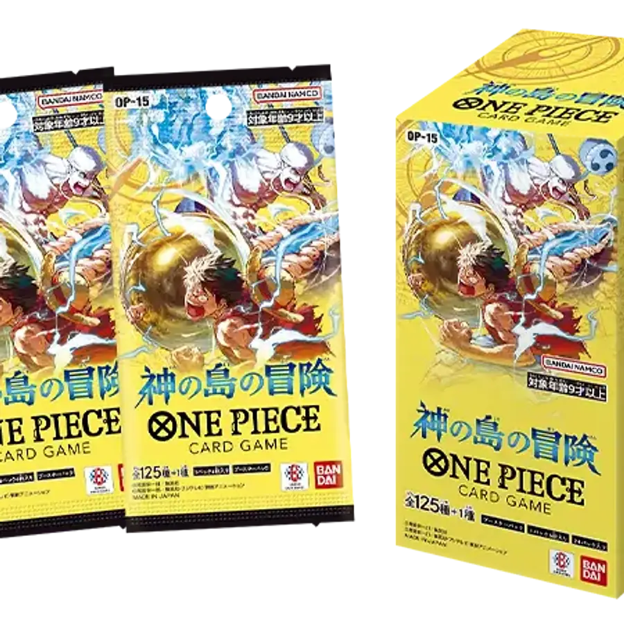 JAPAN OFFICIAL BANDAI One Piece - TCG - Card Game Adventure on KAMI’s Island [OP-15]