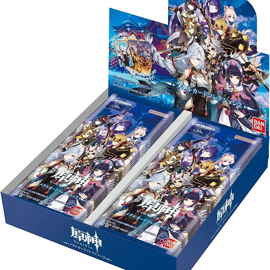 Genshin Impact Metal Card Collection Vol. 2