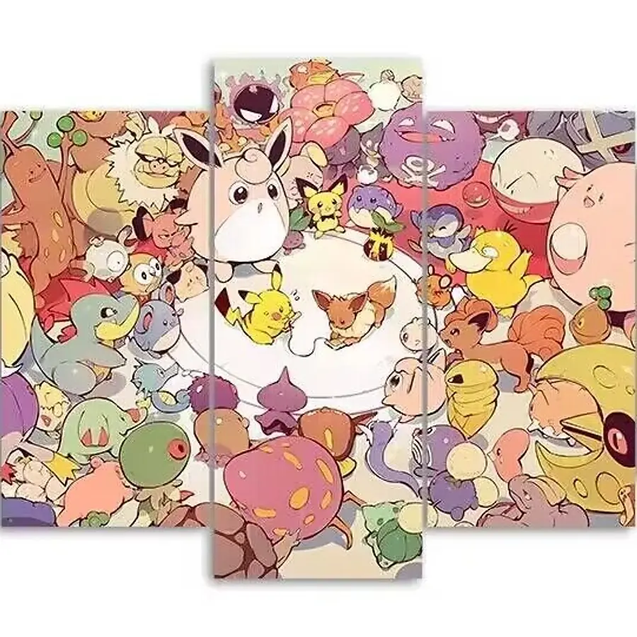 Pokemon Canvas Painting
