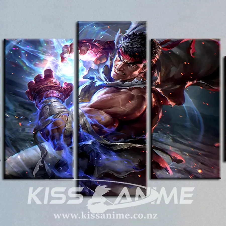 Street Fighter Canvas Painting