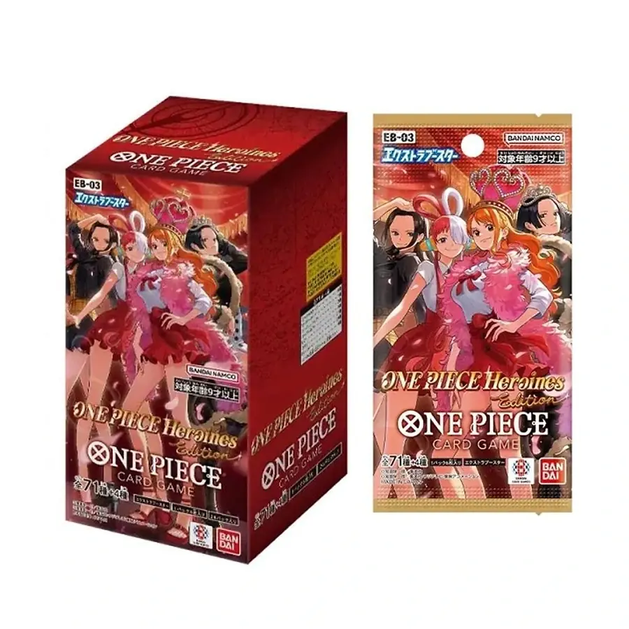 JAPAN OFFICIAL BANDAI One Piece - TCG - Card Game Heroines Edition [EB-03]