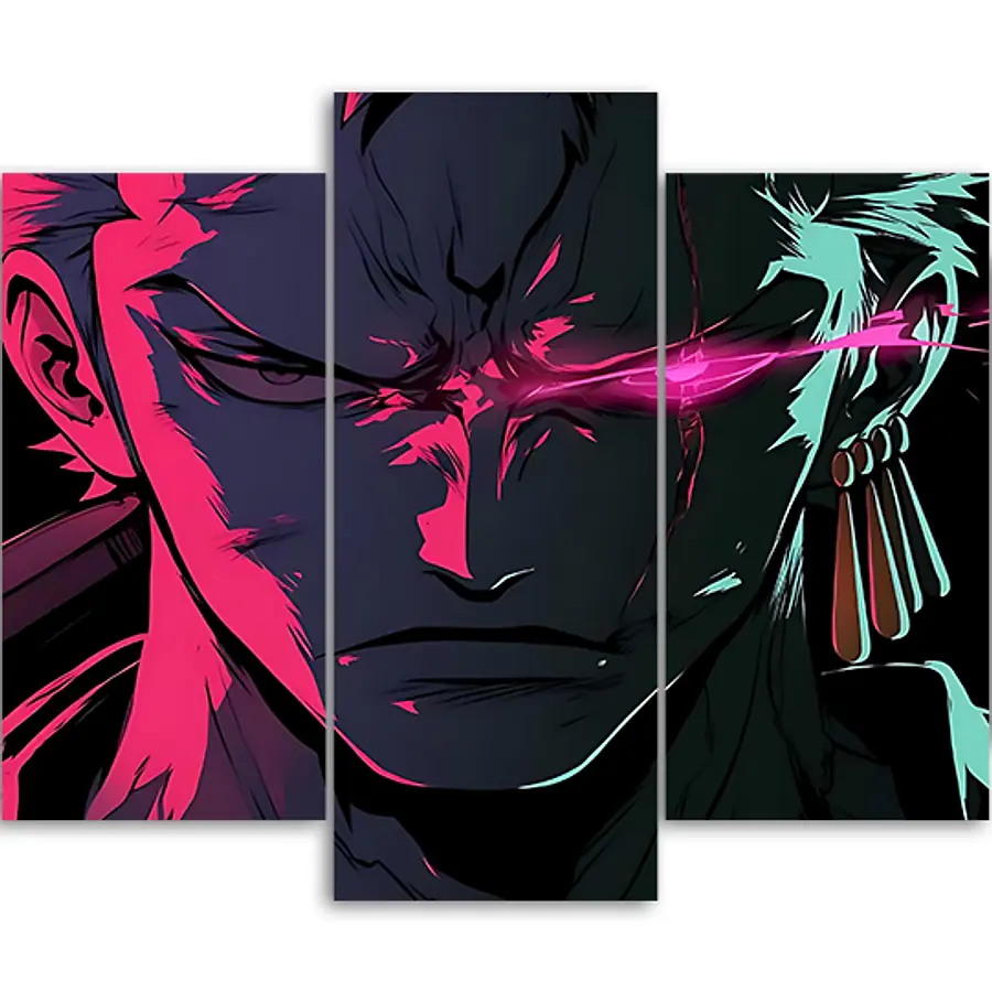 One Piece Zoro Canvas Painting