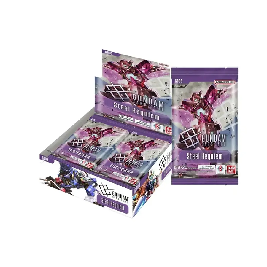 English Gundam Card Game: Booster Display – Steel Requiem [GD03]