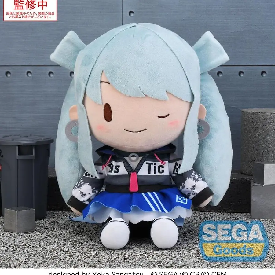 Hatsune Miku Colorful Stage! Fuwa Petit L Plush Street Sekai Miku