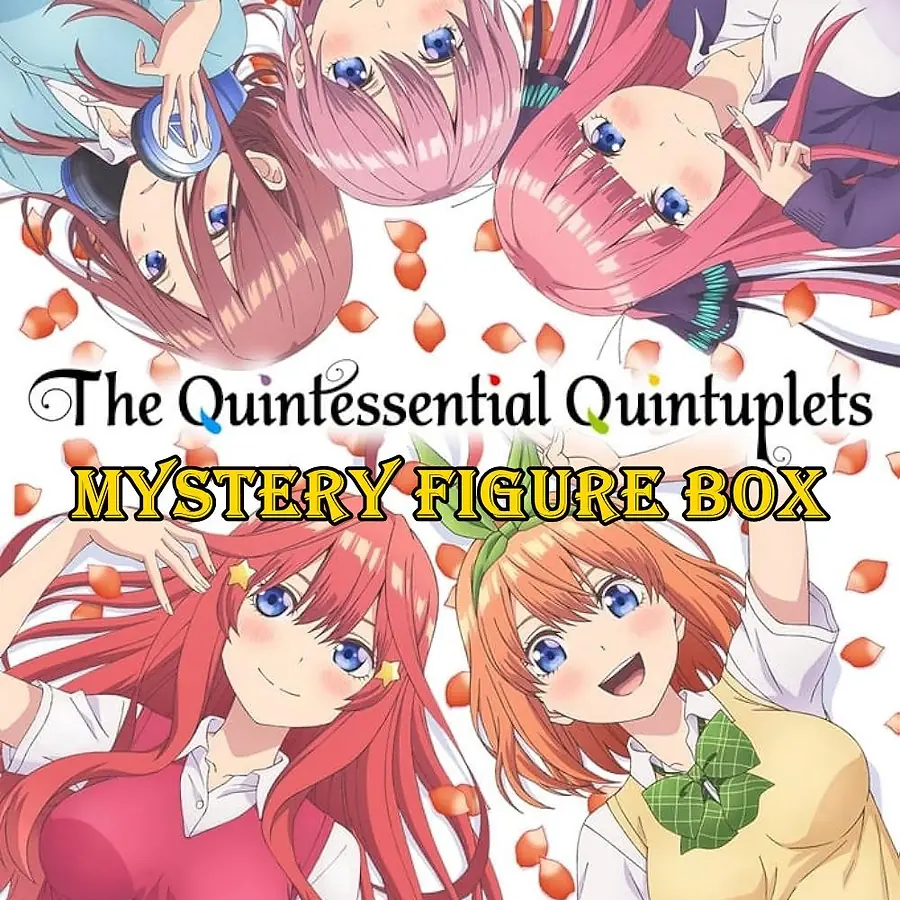 The Quintessential Quintuplets Mystery Figure Box | 3 Figures | Value Box