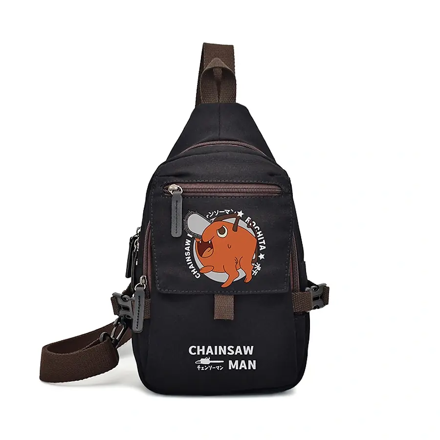 Chainsaw Man Pochita Messenger Bag Backpack Chest Bag