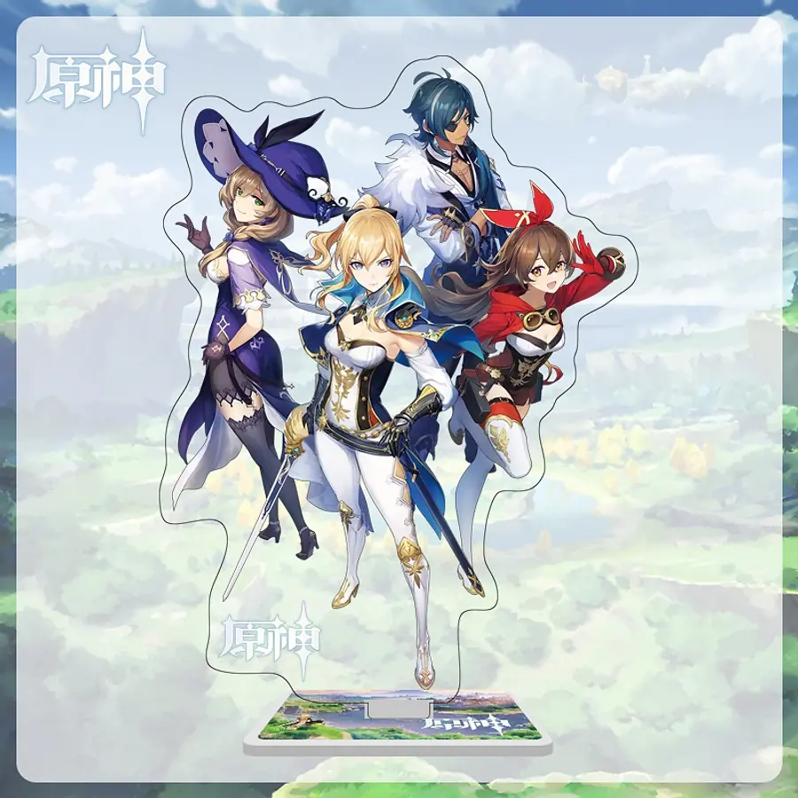 Genshin Impact Acrylic Stand (6 Designs)