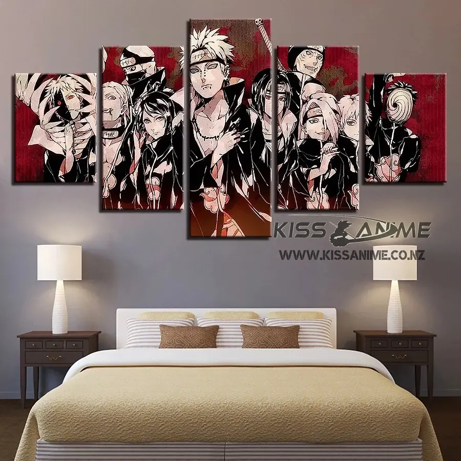 Naruto Akatsuki Canvas Painting