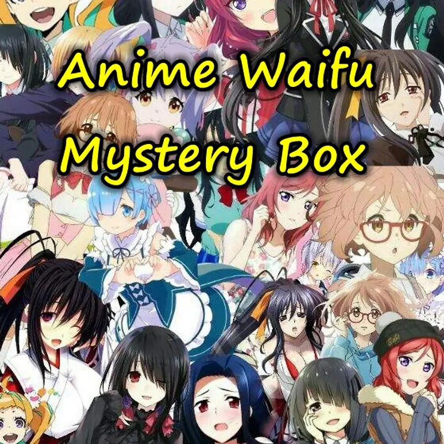 Anime Waifu Mystery Figure Box | 3 Figures | Value Box