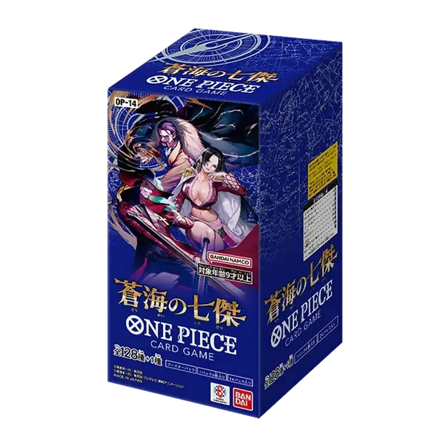 JAPAN OFFICIAL BANDAI One Piece - TCG - Card Game Seven Warlords of the Sea [OP-14]