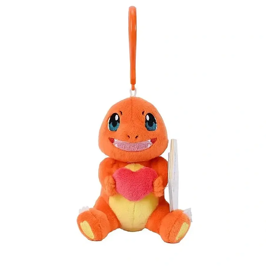 Official Pokemon Charmander Heart Plush Keychain by Potdemiel