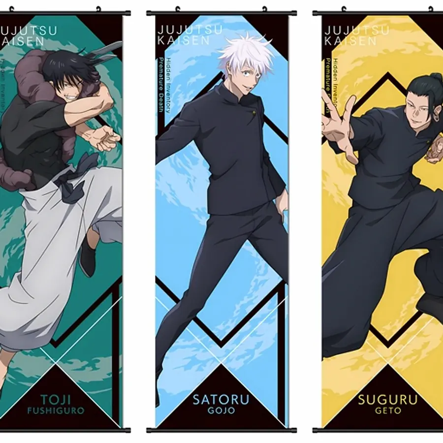 Jujutsu Kaisen Characters Posters