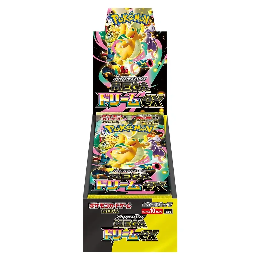 JAPAN OFFICIAL Pokemon TCG Mega Dream M2a Booster Box - Japanese