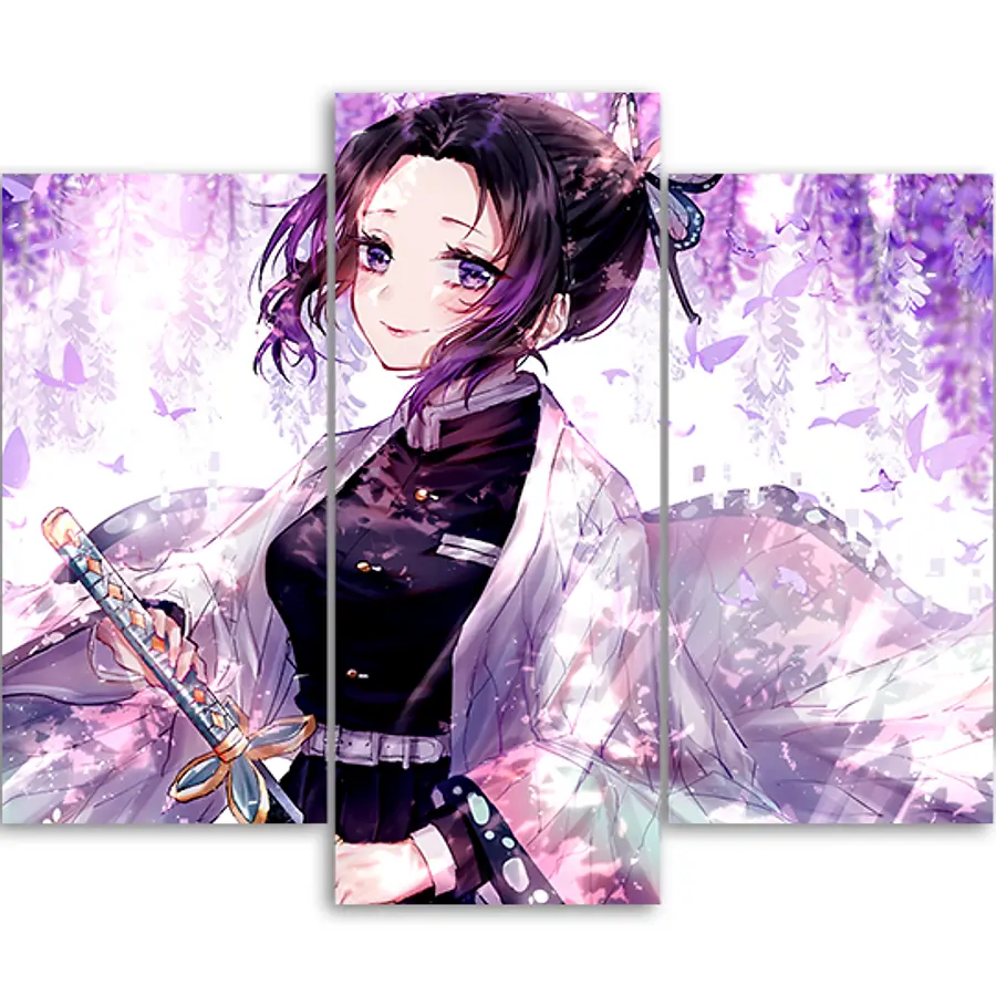 Demon Slayer: Kimetsu no Yaiba Shinobu Kocho Canvas Painting