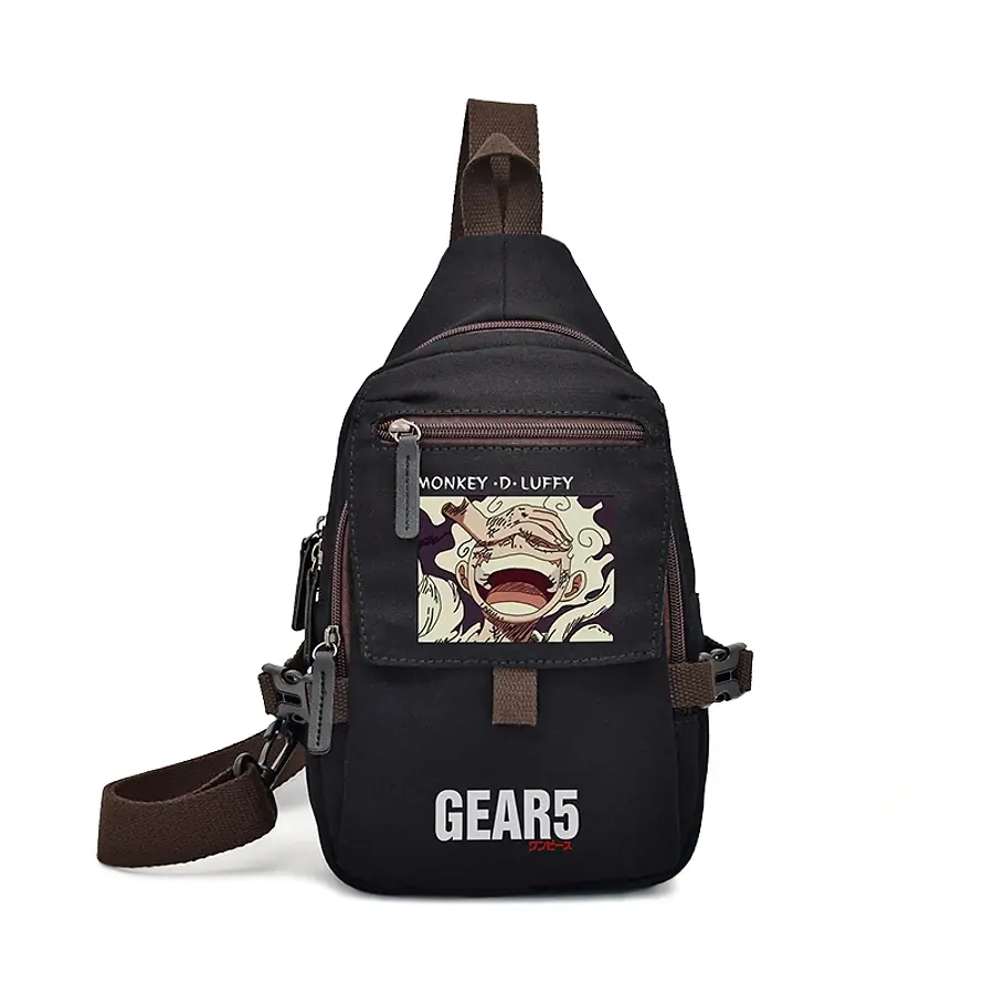 One Piece Luffy Gear 5 Messenger Bag Backpack Chest Bag