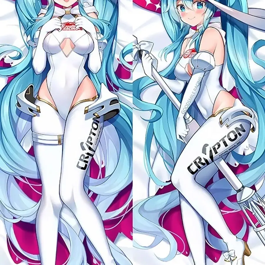 Hatsune Miku Racing Miku Dakimakura Hugging Body Pillow Package