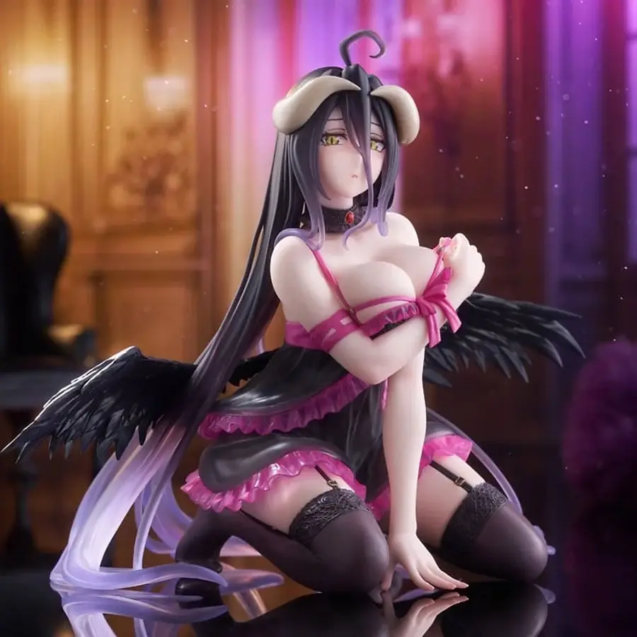 Overlord Desktop Cute Albedo (Negligee Ver.) Figure