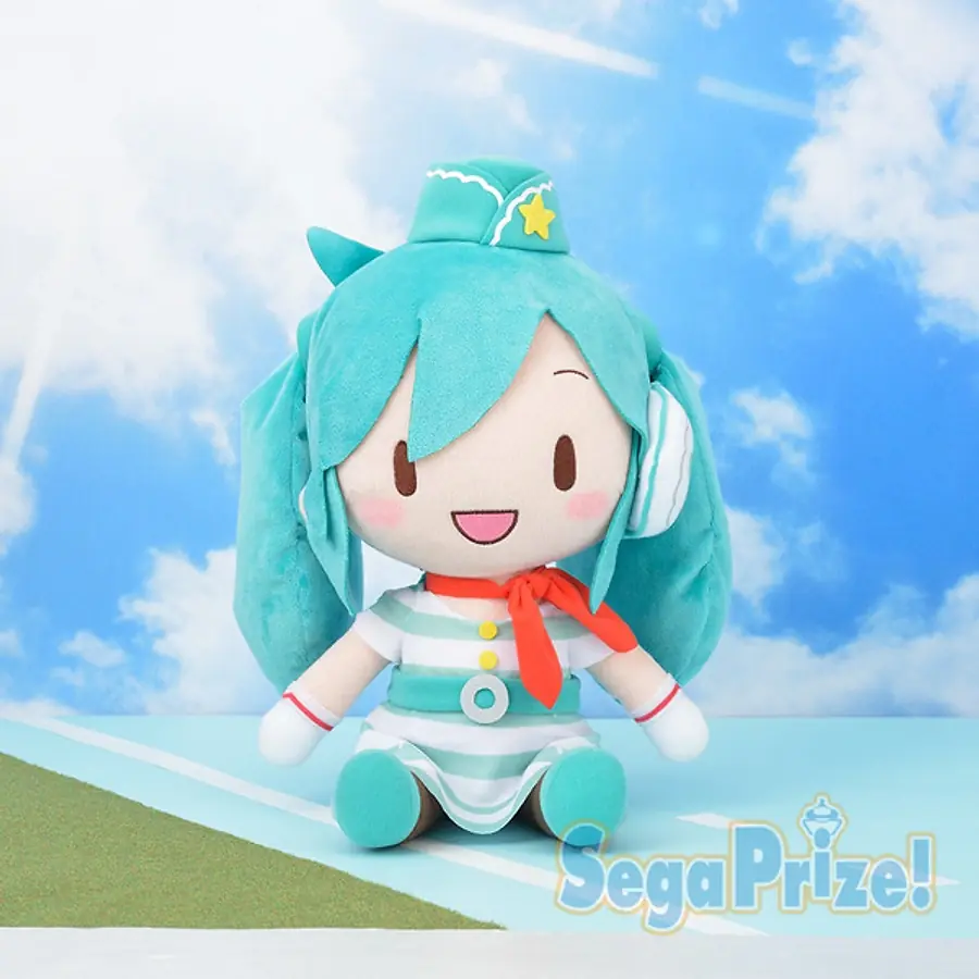 Hatsune Miku - Project Diva - Tri Color Airline L Plush