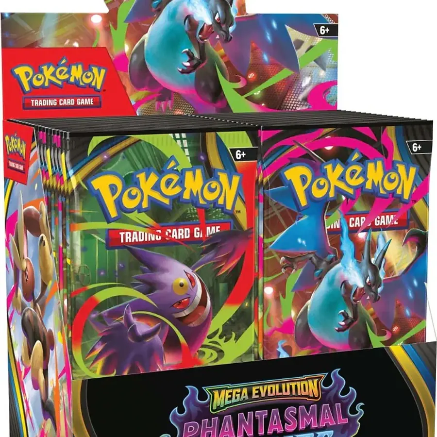 Limited 10pks per person POKÉMON TCG Phantasmal Flames Booster Pack
